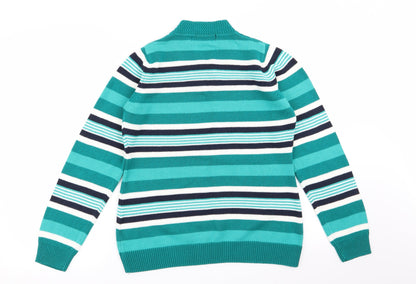 Womens UK Size S isle Multicoloured Pullover Jumper