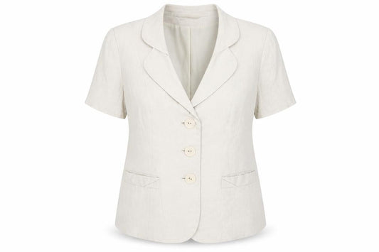Womens UK Size 16 BHS Regular Beige Blazer
