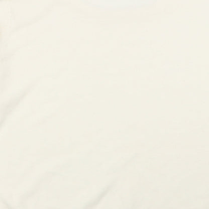 Womens UK Size 18 Pure & Natural Ivory Pullover Jumper