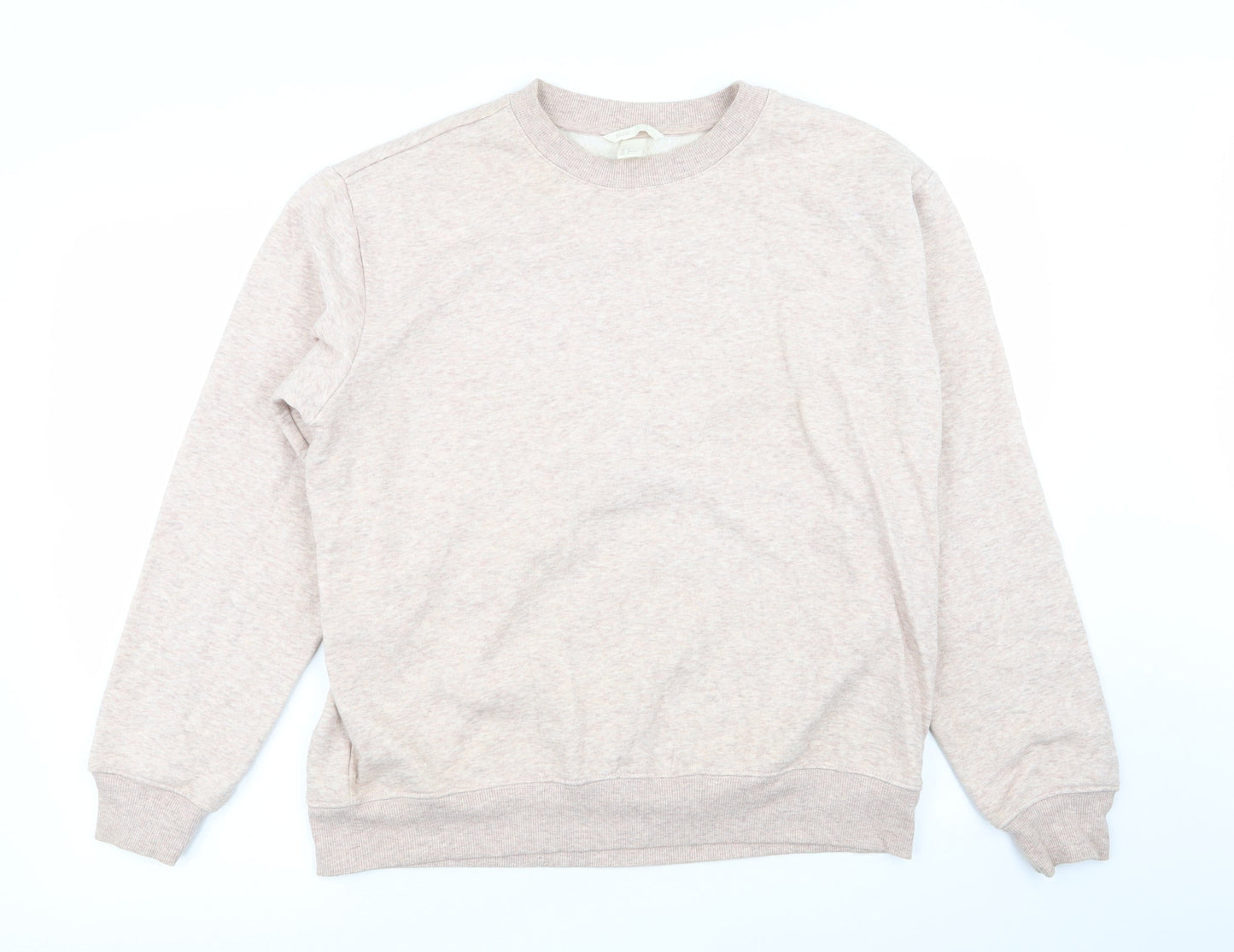 Womens UK Size M H&M Pink Pullover Jumper