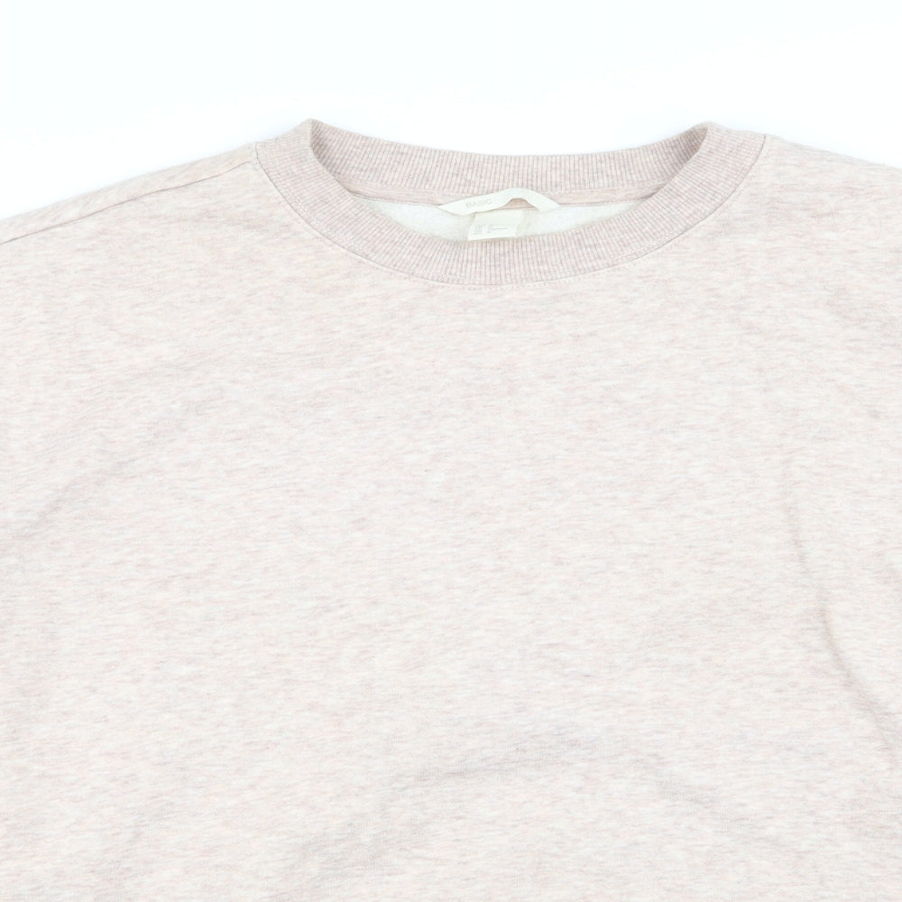 Womens UK Size M H&M Pink Pullover Jumper