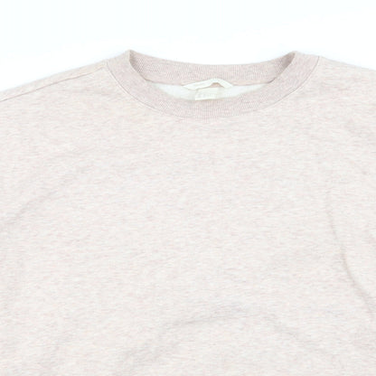 Womens UK Size M H&M Pink Pullover Jumper