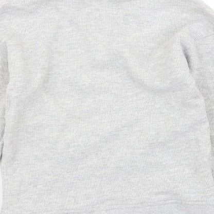Asda George Boys Grey   Pullover Jumper Size 5-6 Years