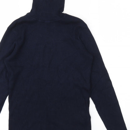 Womens UK Size 10 Debenhams Blue Pullover Jumper