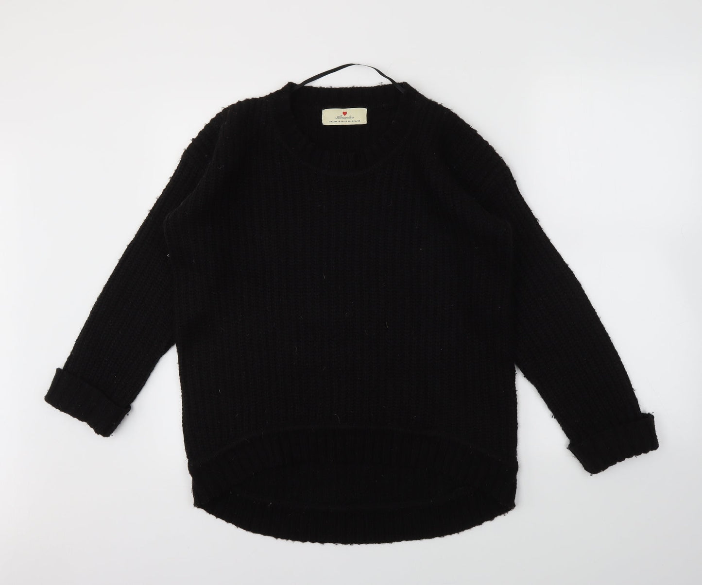 Primark Womens Black   Pullover Jumper Size 6