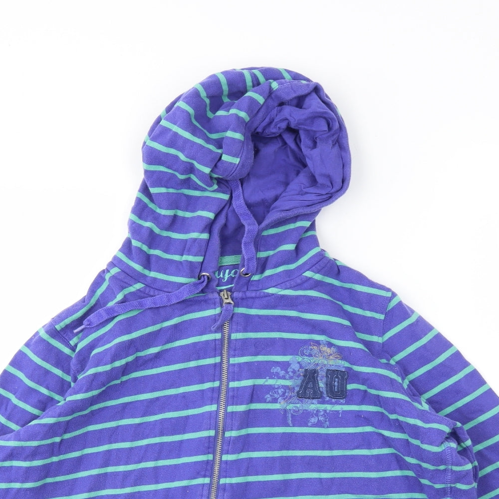 Womens UK Size 18 Matalan Multicoloured Full Zip Jumper