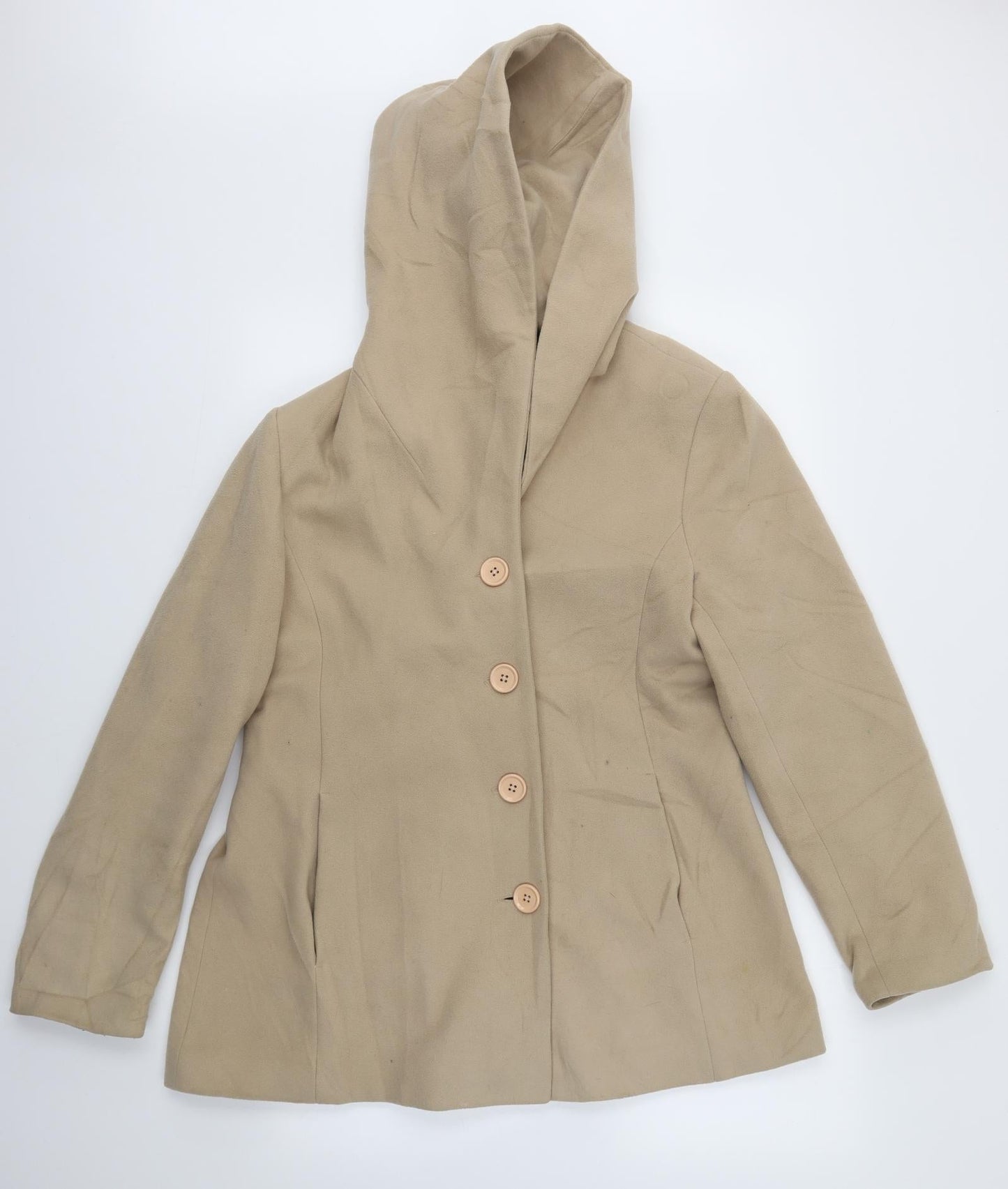 Womens UK Size 14 Preworn Beige Jacket