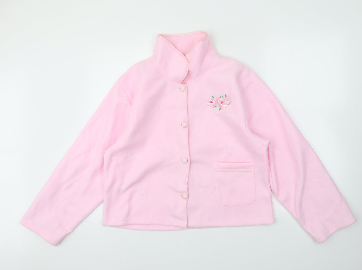 Womens UK Size L Preworn Pink Pullover Jumper