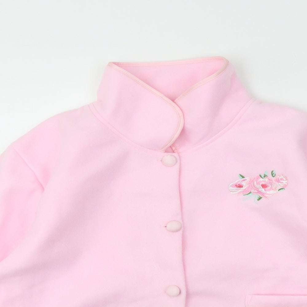 Womens UK Size L Preworn Pink Pullover Jumper