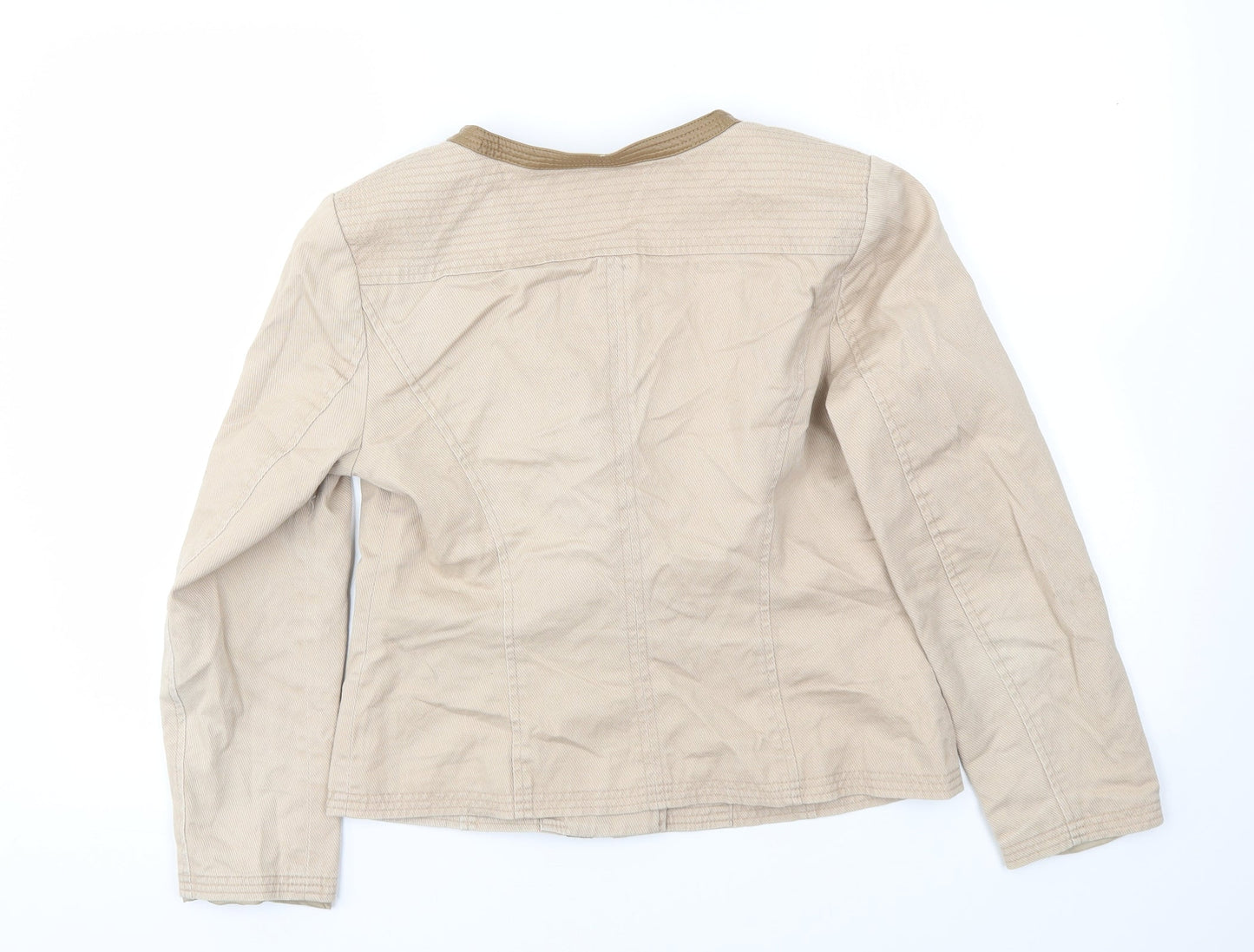 Womens UK Size 10 CC Beige Jacket
