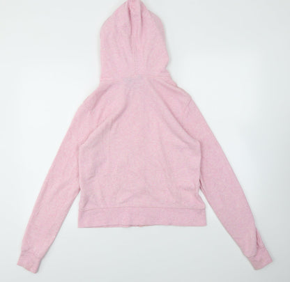 Womens UK Size 10 NEW LOOK Pink Full Zip Jumper