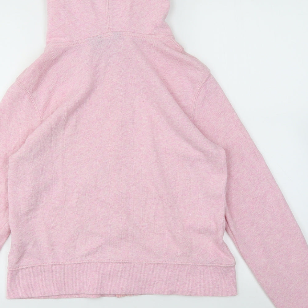 Womens UK Size 10 NEW LOOK Pink Full Zip Jumper