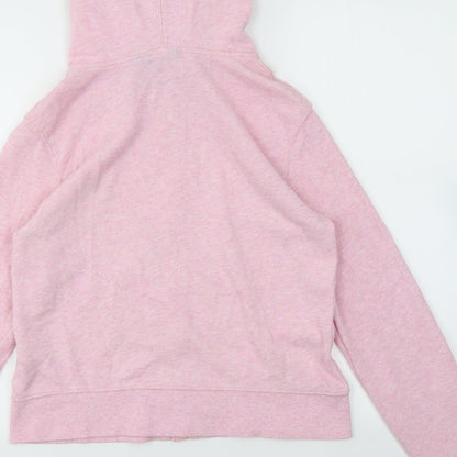 Womens UK Size 10 NEW LOOK Pink Full Zip Jumper