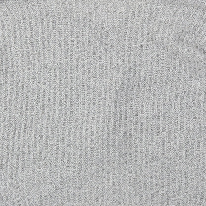 JACQUELINE  Womens Grey   Pullover Jumper Size M