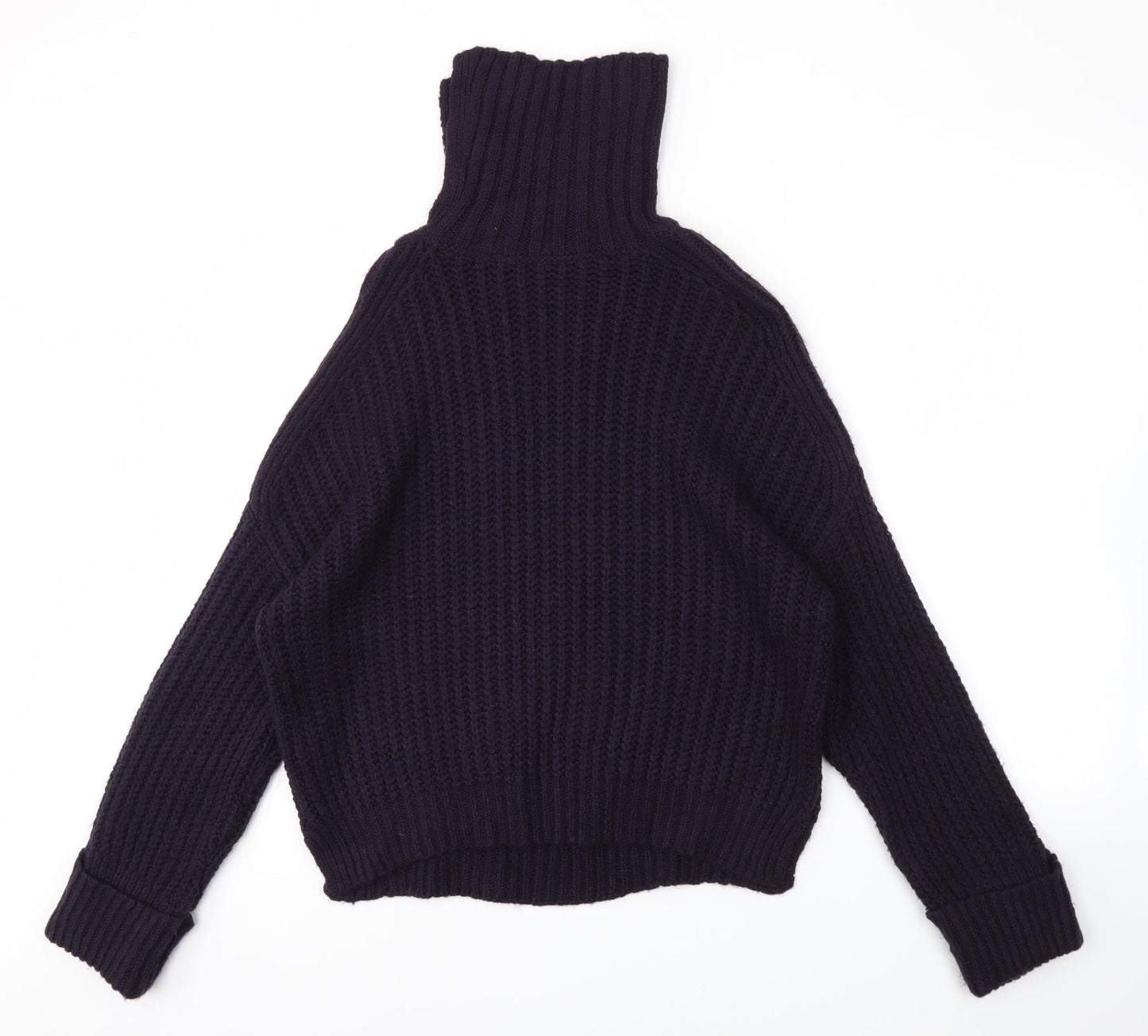 Womens UK Size M M&S Purple Pullover Jumper