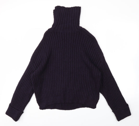 Womens UK Size M M&S Purple Pullover Jumper