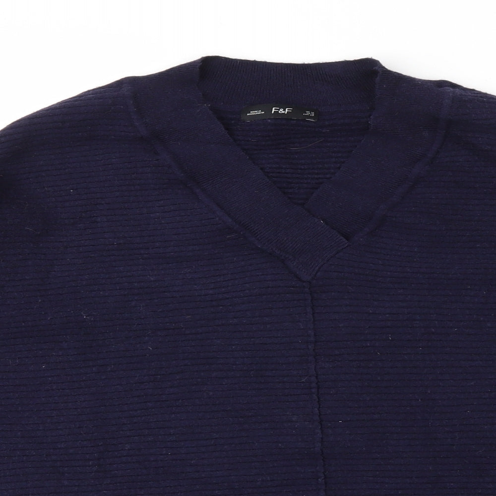 F&F Womens Blue   Pullover Jumper Size 14