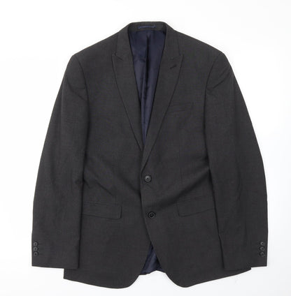 Mens UK Size 40 NEXT Regular Grey Suit Jacket