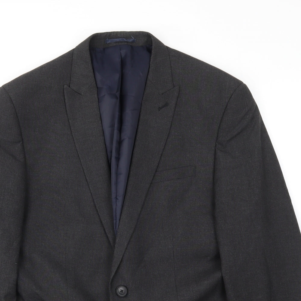 Mens UK Size 40 NEXT Regular Grey Suit Jacket