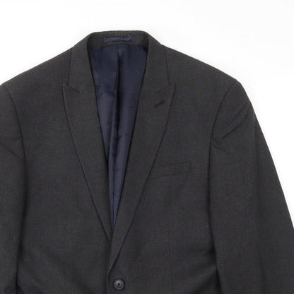 Mens UK Size 40 NEXT Regular Grey Suit Jacket