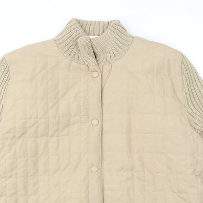 Damart Womens Beige   Jacket Coat Size M