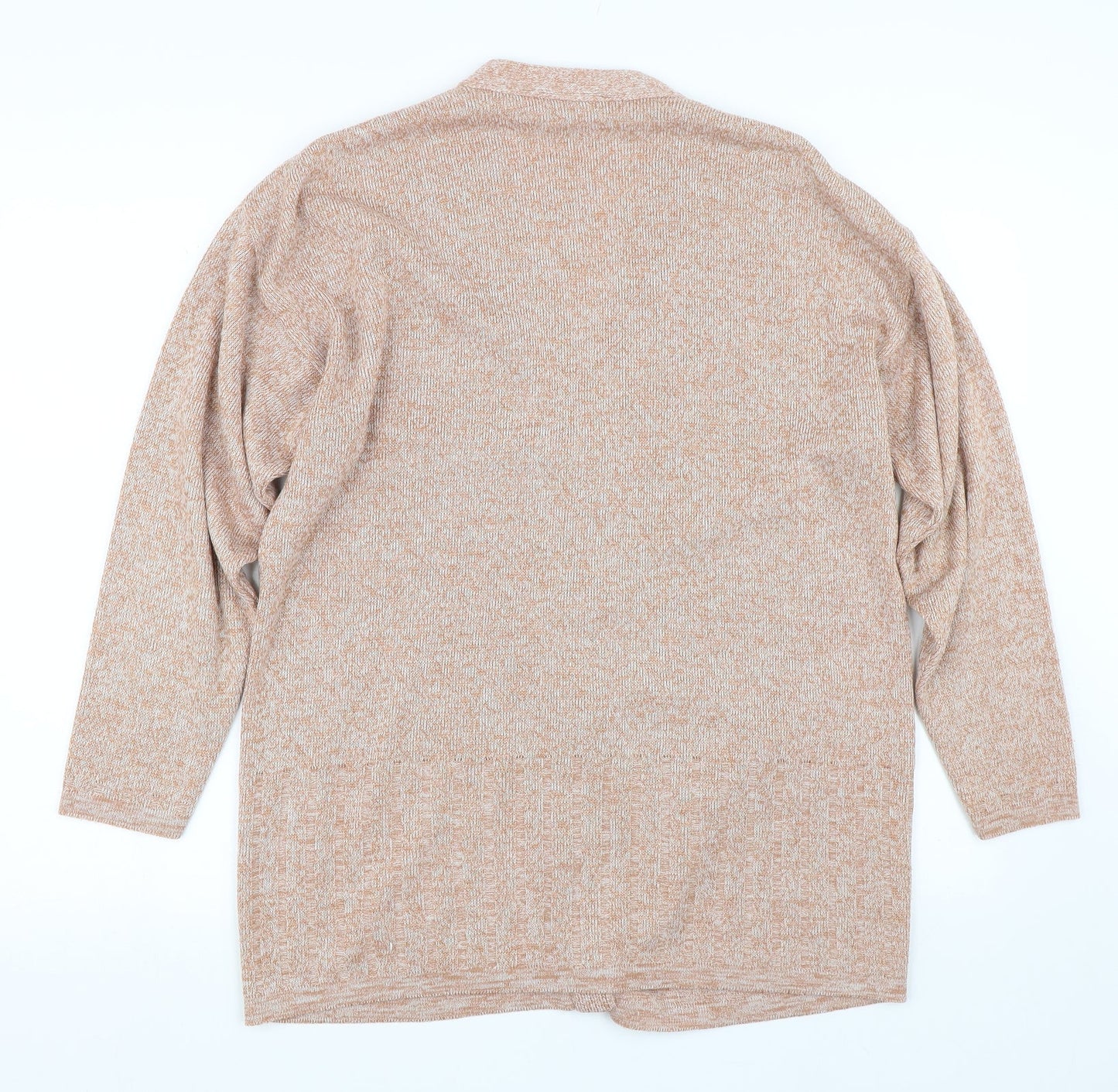 Womens UK Size 14 LC Brown Cardigan Jumper