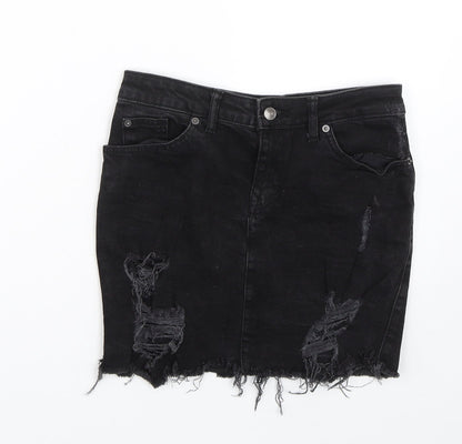 H&M Womens Black   Mini Skirt Size 6