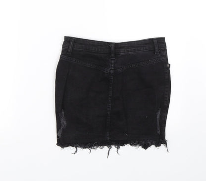 H&M Womens Black   Mini Skirt Size 6