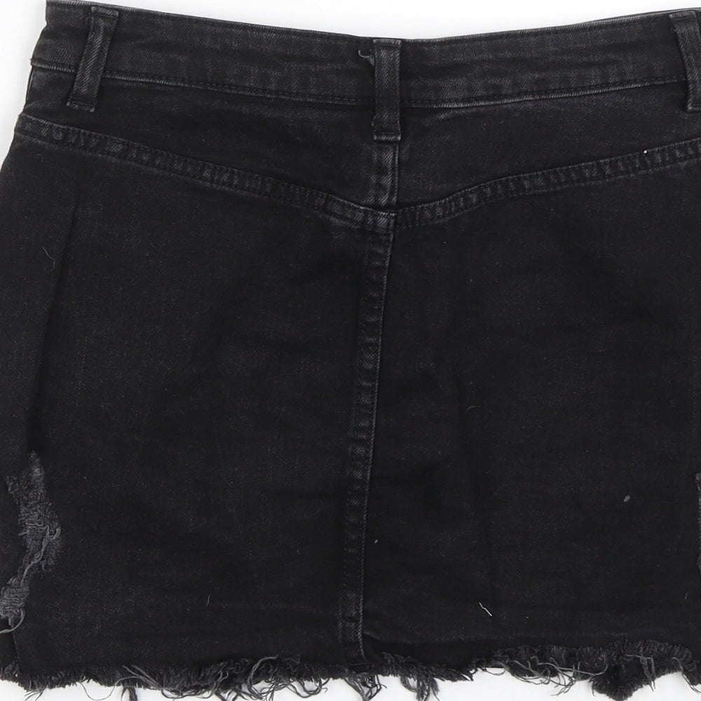 H&M Womens Black   Mini Skirt Size 6
