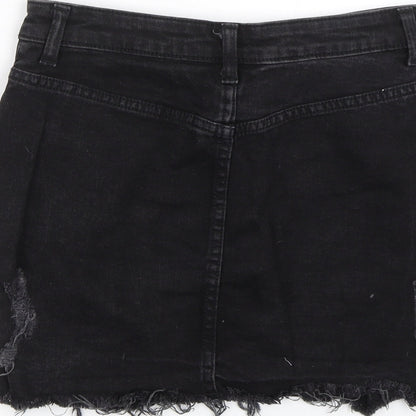 H&M Womens Black   Mini Skirt Size 6