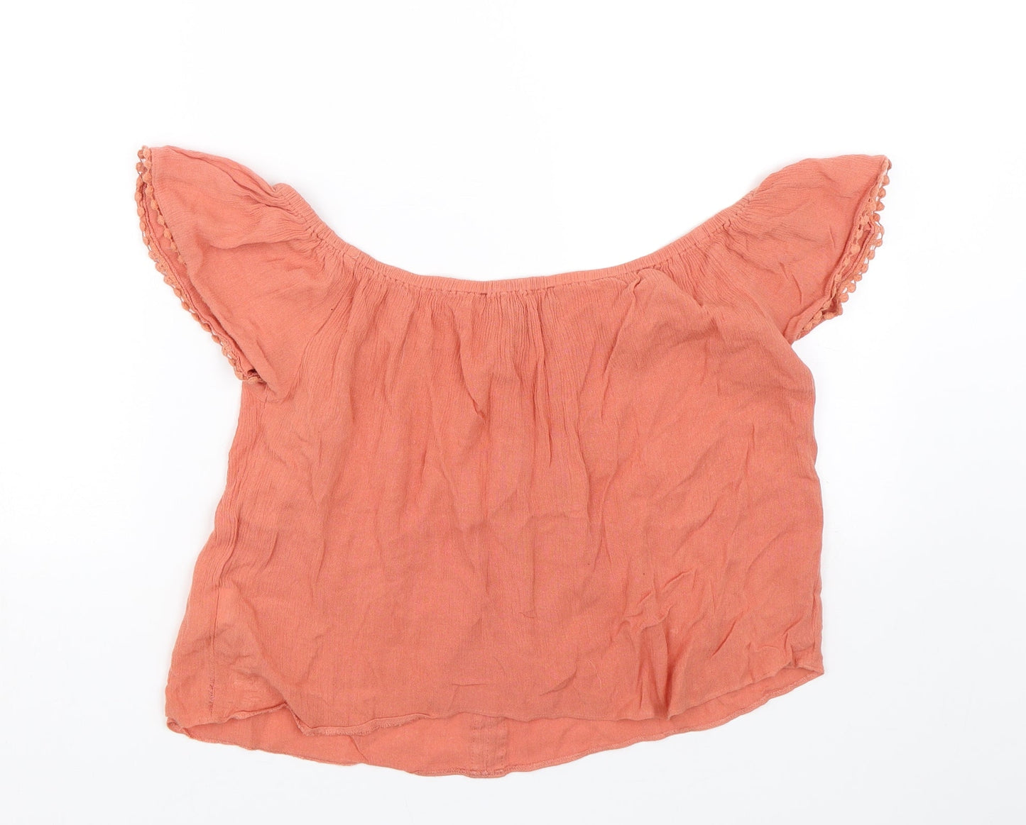 Womens UK Size 8 Atmosphere Pink Basic T-Shirt