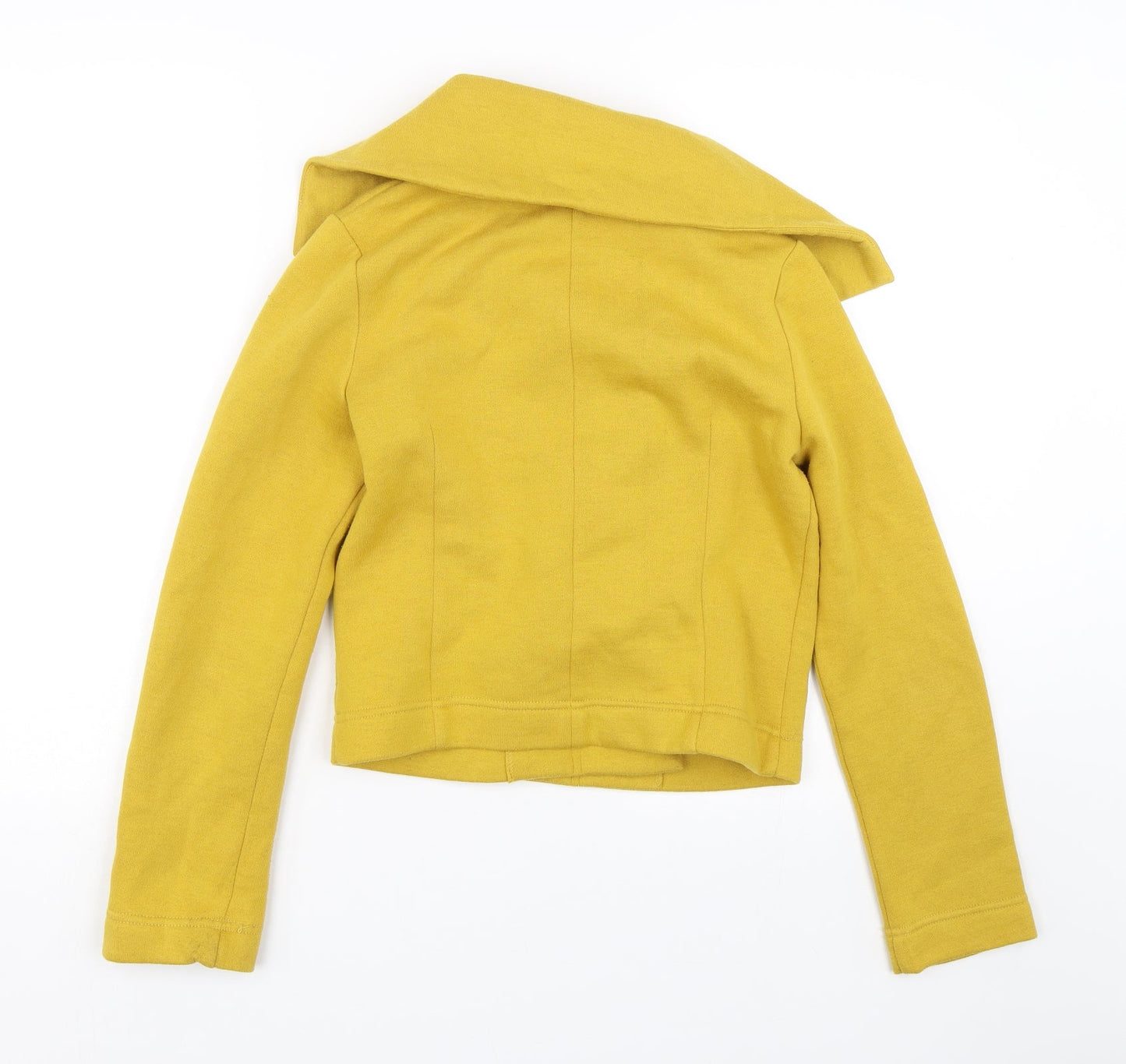 Womens UK Size 10 New Look Yellow Overcoat