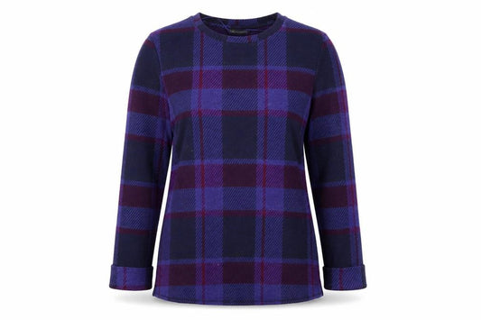 Marks & Spencer Womens Black Houndstooth  Pullover Jumper Size 8