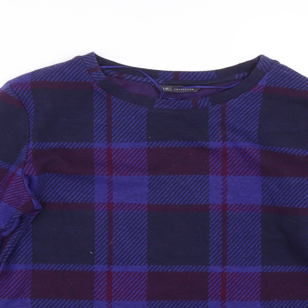 Womens UK Size 8 M&S Black Pullover Jumper