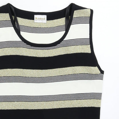 Womens UK Size S Roman Multicoloured Pullover Jumper