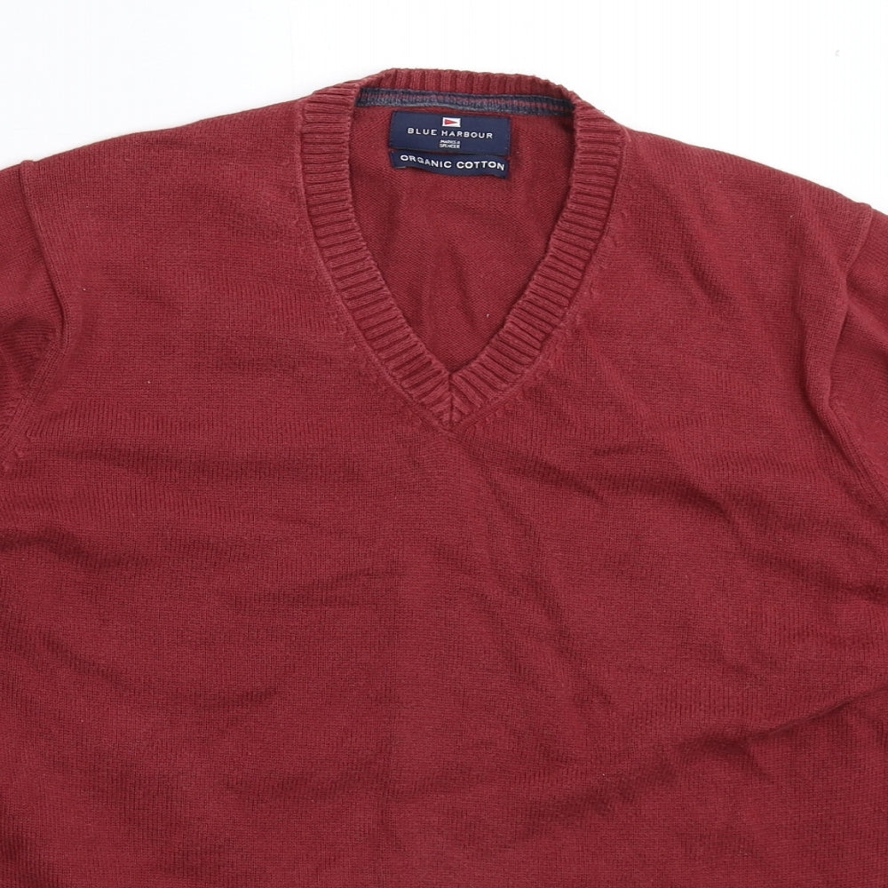 Marks and Spencer Mens Brown  Knit Pullover Jumper Size M