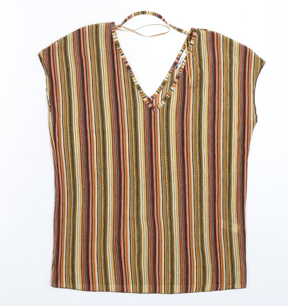 Womens UK Size 12 TU Multicoloured Basic Tank