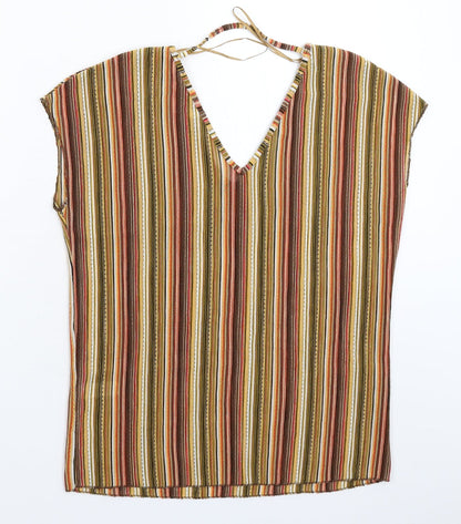 Womens UK Size 12 TU Multicoloured Basic Tank