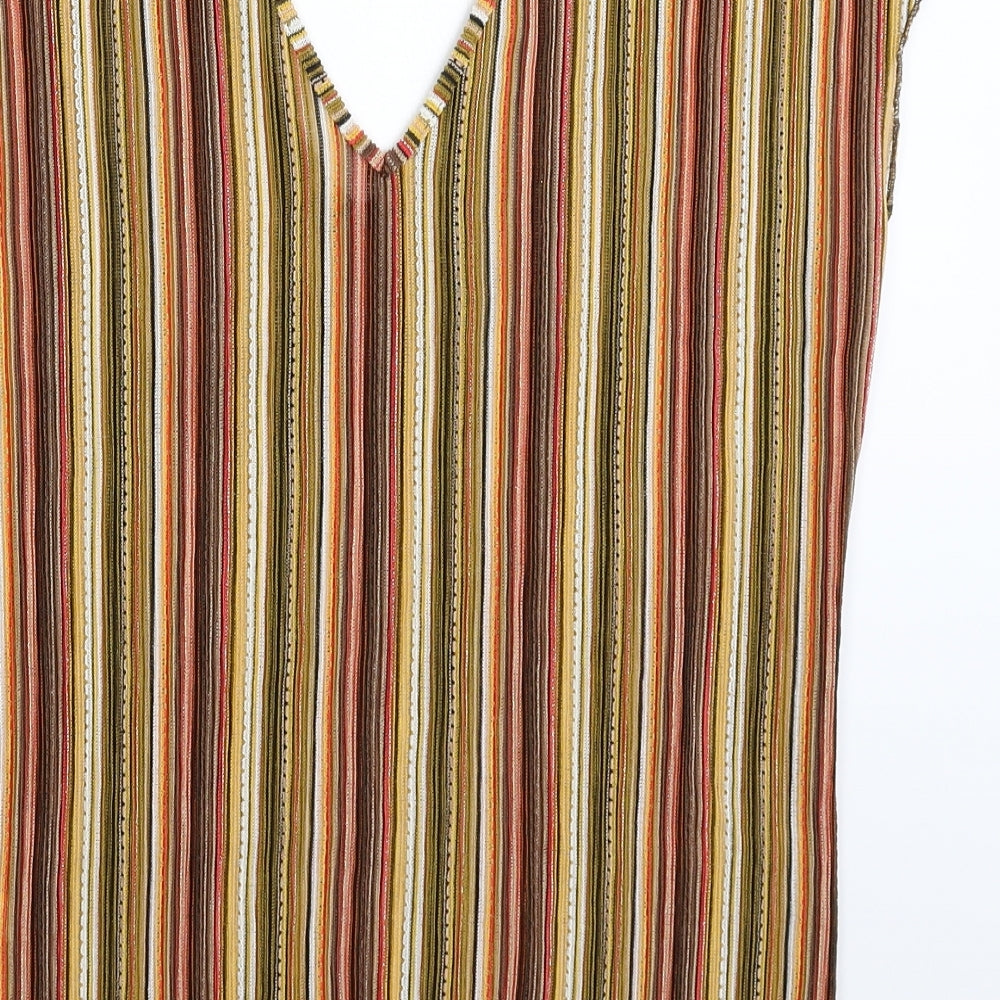 Womens UK Size 12 TU Multicoloured Basic Tank