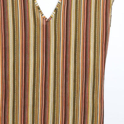 Womens UK Size 12 TU Multicoloured Basic Tank