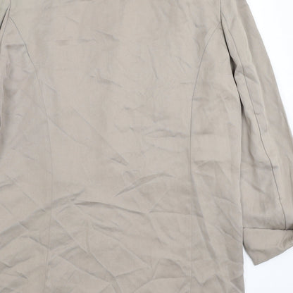 M&Co Womens Grey   Jacket  Size 14