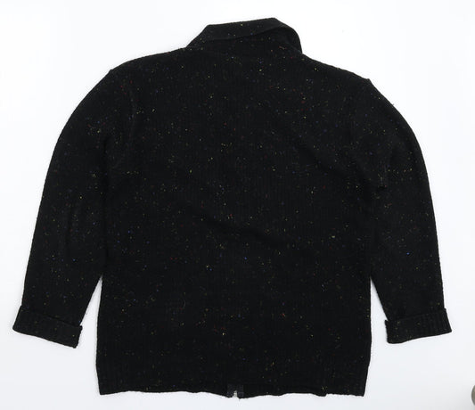 Womens UK Size L Preworn Black Jacket