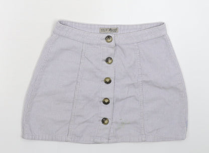 Womens UK Size 10 Denim & Co. A-Line Corduroy Skirt