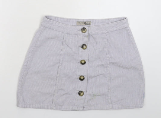 Womens UK Size 10 Denim & Co. A-Line Corduroy Skirt