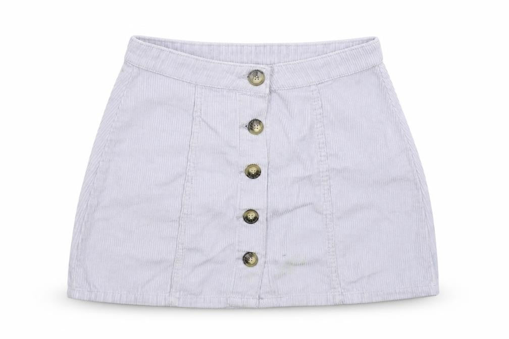 Womens UK Size 10 Denim & Co. A-Line Corduroy Skirt