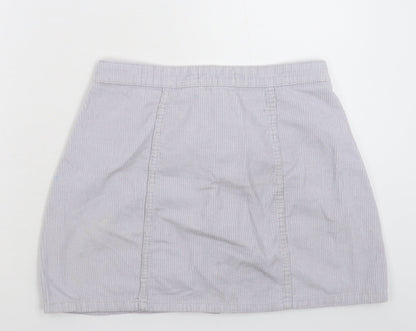Womens UK Size 10 Denim & Co. A-Line Corduroy Skirt