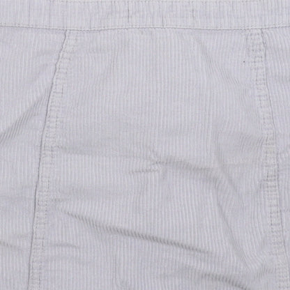 Womens UK Size 10 Denim & Co. A-Line Corduroy Skirt