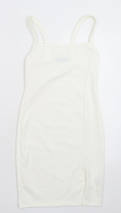 Nasty Gal Womens White   Bodycon  Size 6