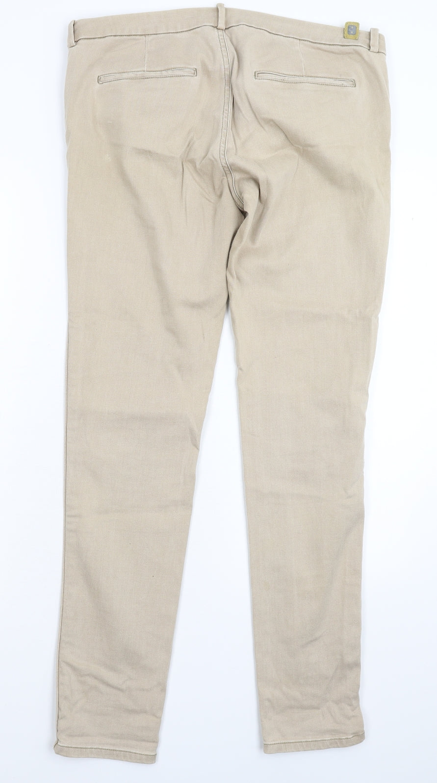 Womens UK Size 36 in Preworn Extra-Slim Fit Skinny Grey Jeans