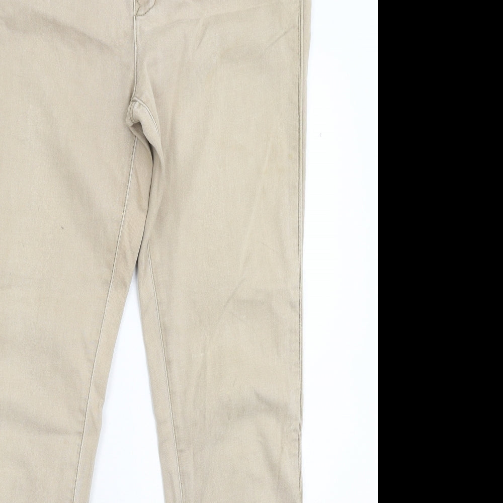 Womens UK Size 36 in Preworn Extra-Slim Fit Skinny Grey Jeans